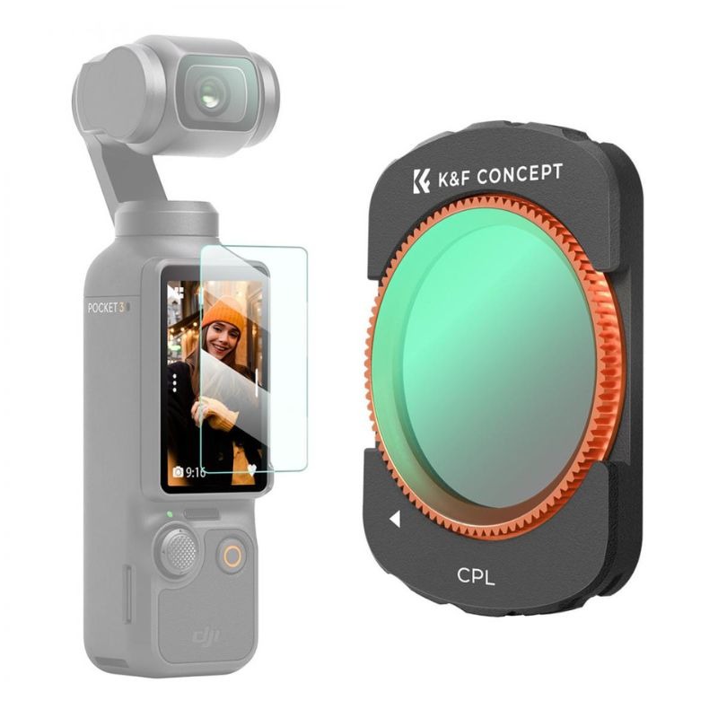 فیلتر لنز کی اند اف K&F Concept Nano-X Series CPL Filter for DJI Osmo Pocket 3