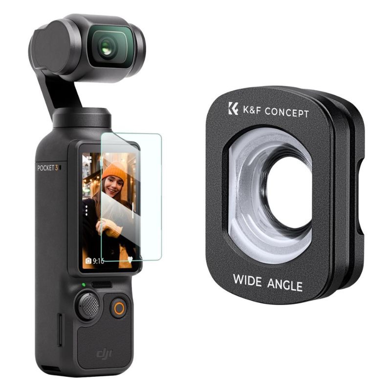 فیلتر لنز کی اند اف K&F Concept Wide-angle Filter for DJI Osmo Pocket 3