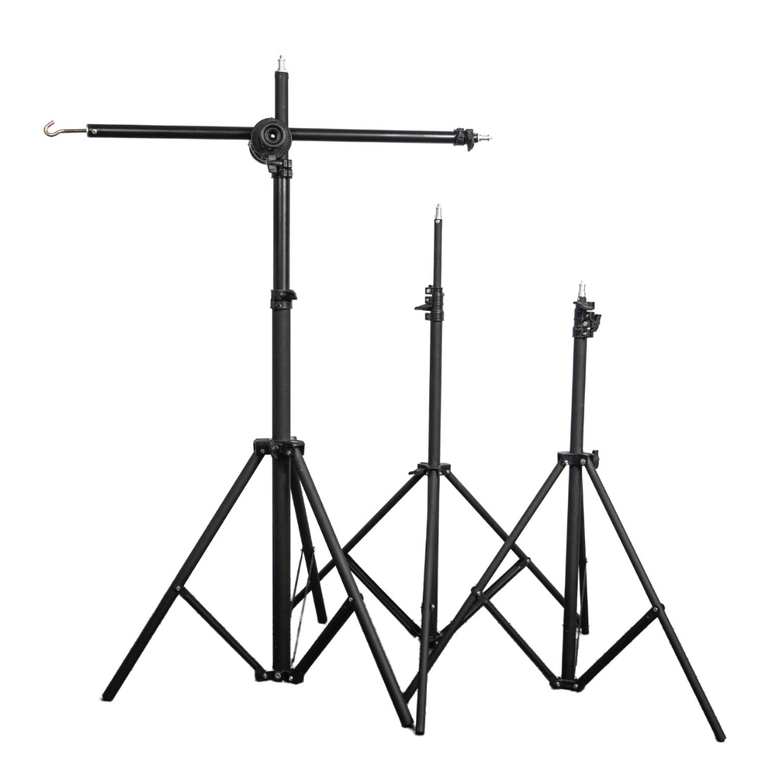 کیت سه شاخه هولدر تک لامپ Triple Studio Softbox Photography Lighting Kit