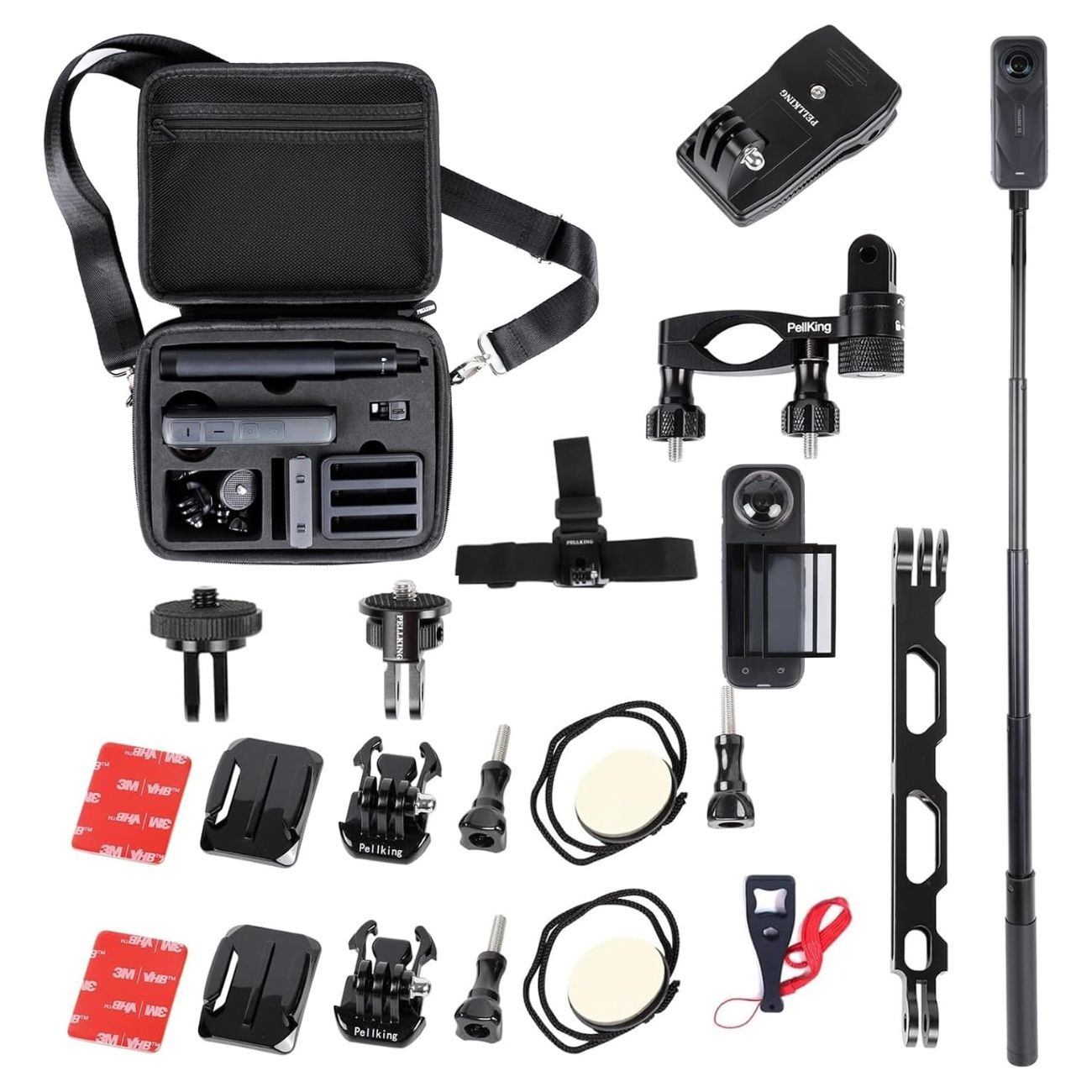 کیت لوازم جانبی پلکینگ PellKing Accessory Kit for Insta360 X5/X4