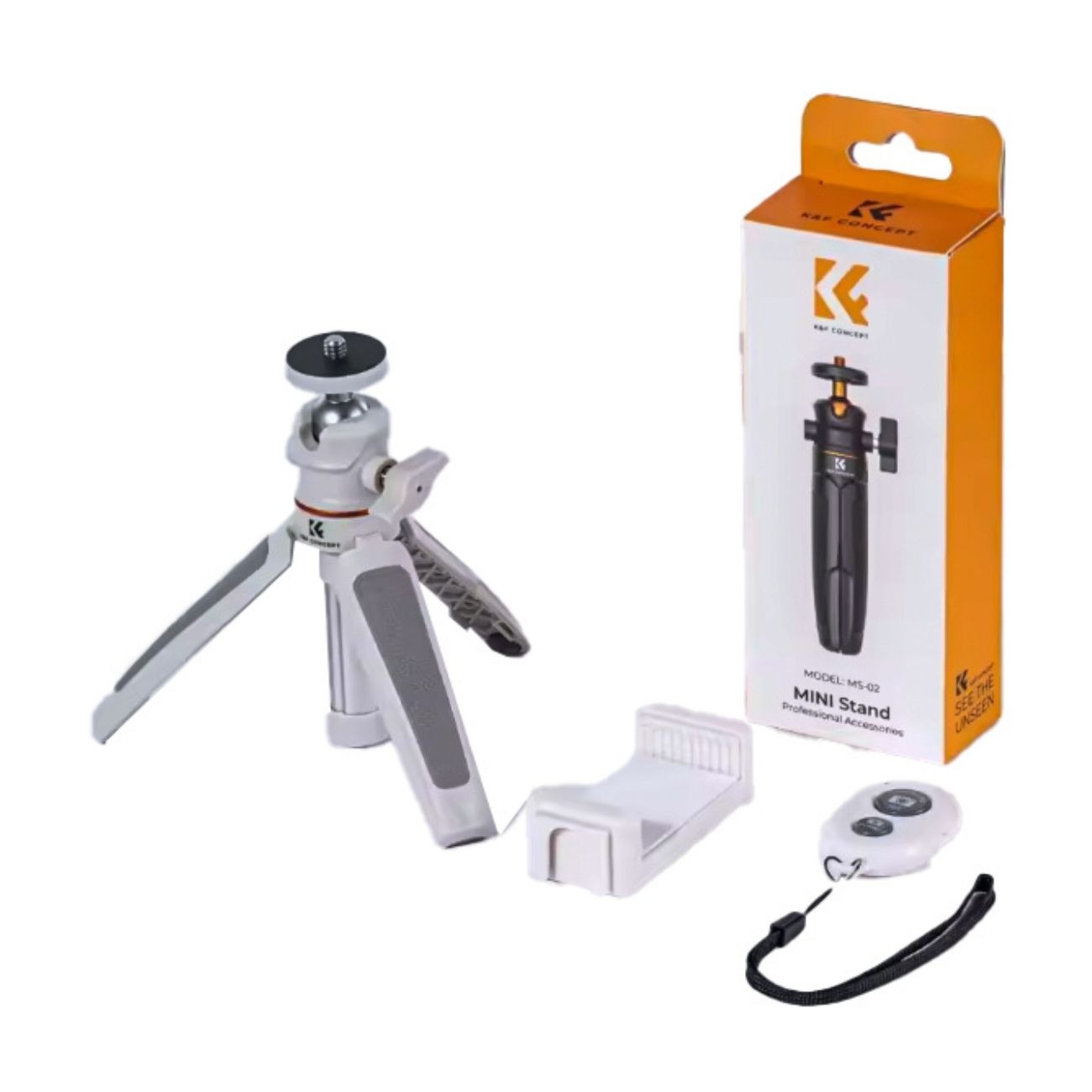 سهپایه و مونوپاد موبایل کی اند اف K&F Concept KF09.128 Phone Tripod Selfie Stick