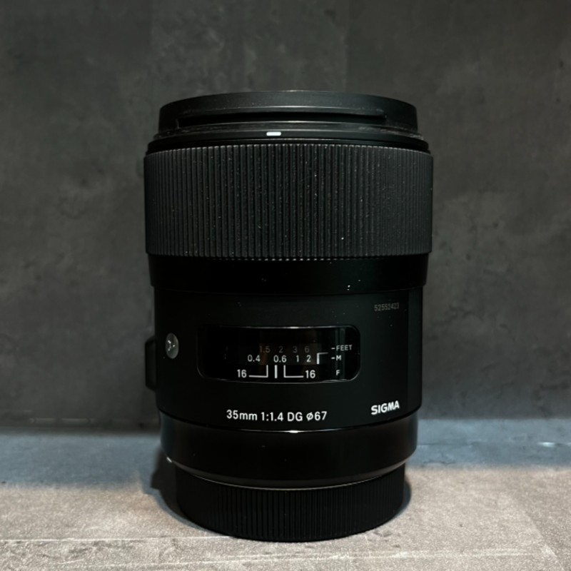 لنز سیگما دست دوم F1.4 DG 35mm for canon