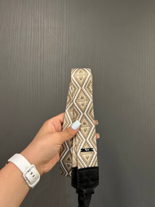 بند دوربین بندینو طرح Bandino camera strap 037