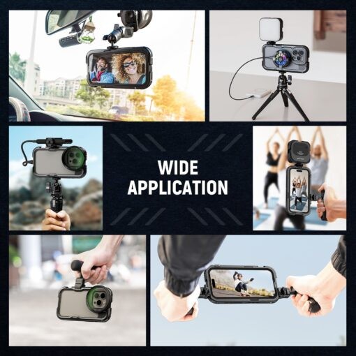 خرید کیج و ریگ موبایل نیور NEEWER PA044 Cage for iPhone 15 Pro