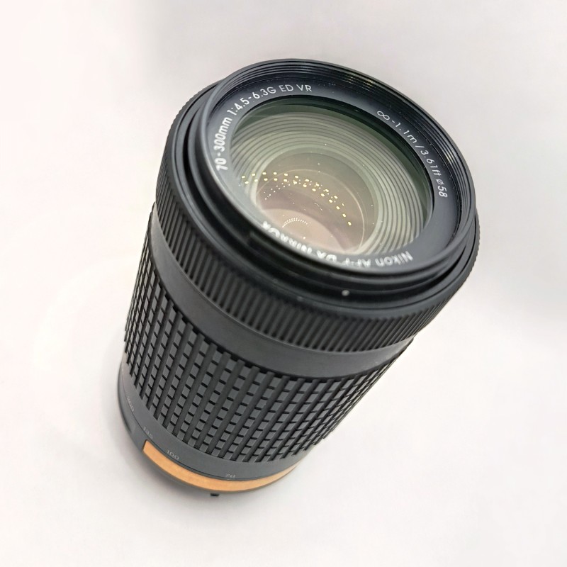 لنز نیکون دست دوم Nikon AF-P DX NIKKOR 70-300mm f/4.5-6.3G ED VR (جعبه ندارد)