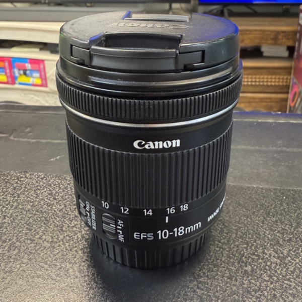 لنز کانن دست دوم Canon EF-S 10-18mm f/4.5-5.6 IS STM