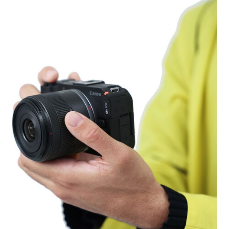 ابعاد دوربین کانن Canon EOS R50 V Mirrorless Camera with 14-30mm f/4-6.3 Lens