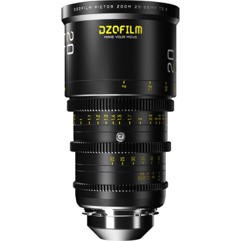 نمای پشت لنز دی‌زی‌اوفیلم DZOFilm Pictor 20-55mm T2.8 Super35 Parfocal Zoom Lens (PL Mount and EF Mo
