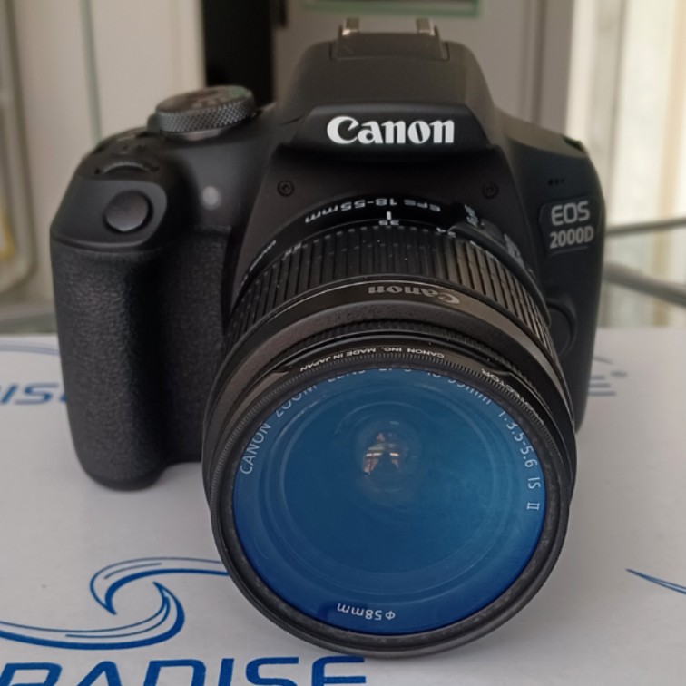 دوربین عکاسی کانن دست دوم Canon EOS 2000D kit EF-S 18-55mm IS II