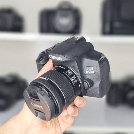 دوربین Canon 850D kit 18-55mm stm دست دوم (5 هزار شات)