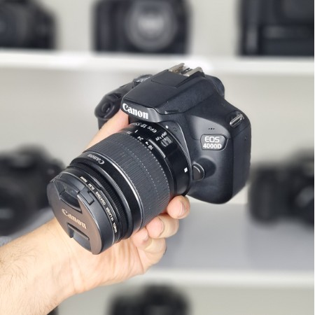 دوربین Canon 4000D kit 18-55mm stm دست دوم (4 هزار شات)