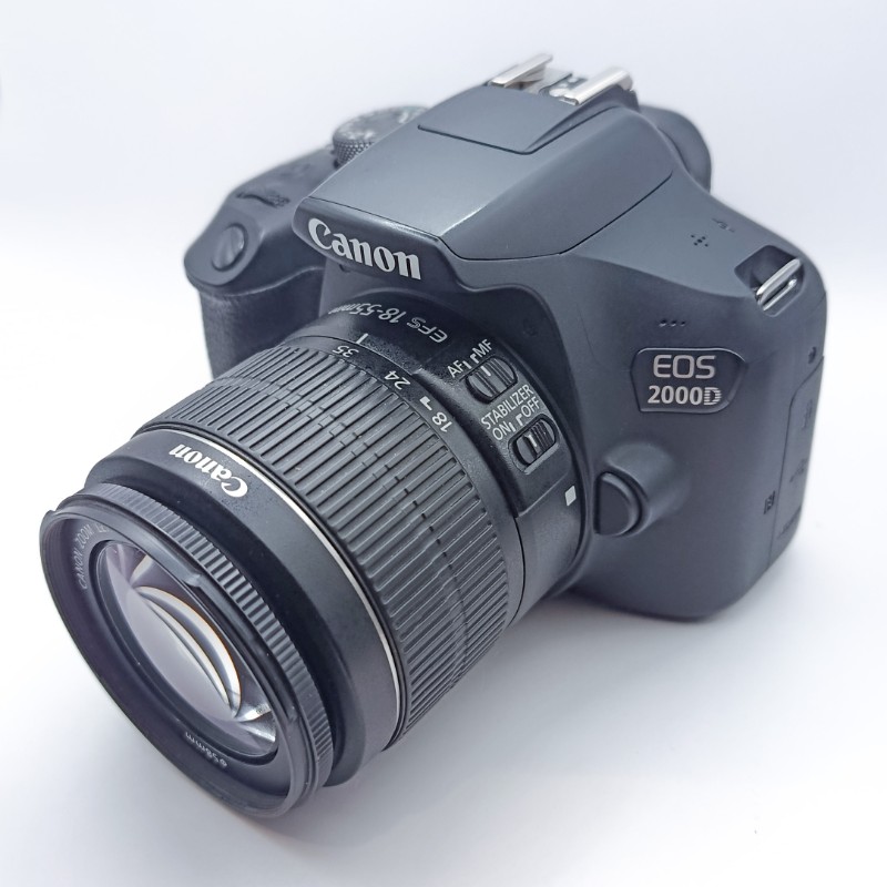 دوربین کانن Canon EOS 2000D kit 18-55mm IS II (فقط 6200 شات)