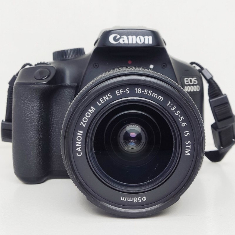 دوربین دست دوم  Canon 4000D kit 18-55mm stm (۶ هزار شات)