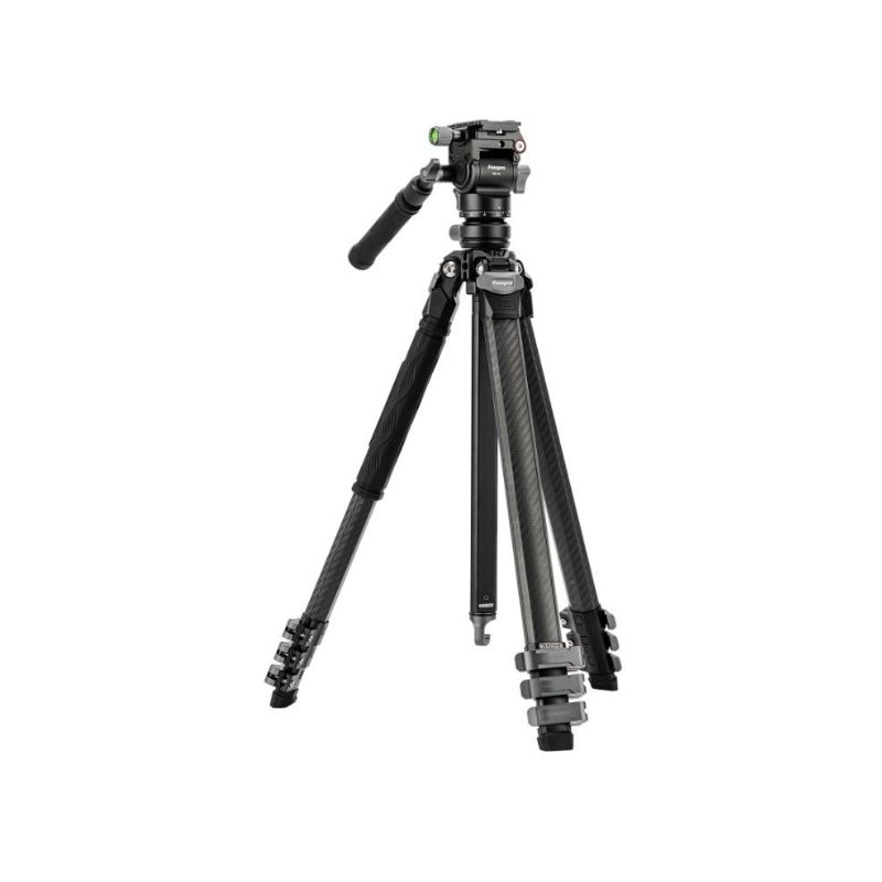 سه پایه فتوپرو fotopro Origin Heavy-duty fluid head video tripod(Origin + MH-4L)