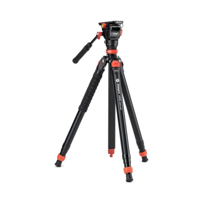 سه پایه فوتوپرو Fotopro iSpeedy AK68 Video Fluid Head & Tripod with Fast-Locking System