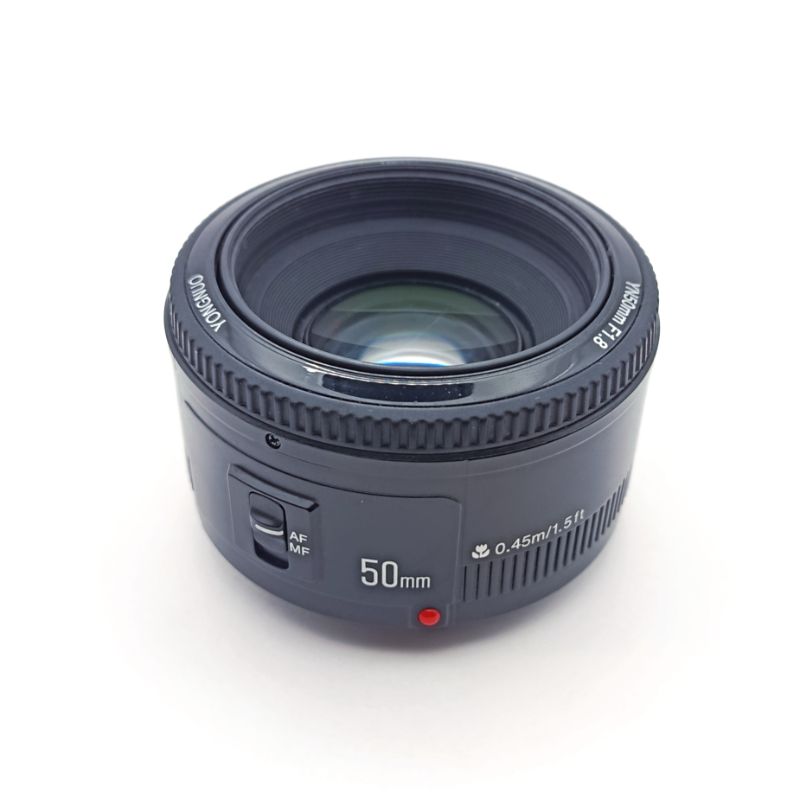 لنز پرتره یانگنو 50 میلیمتر برای کانن مدل Yongnuo EF YN 50mm f/1.8 (دست دوم)