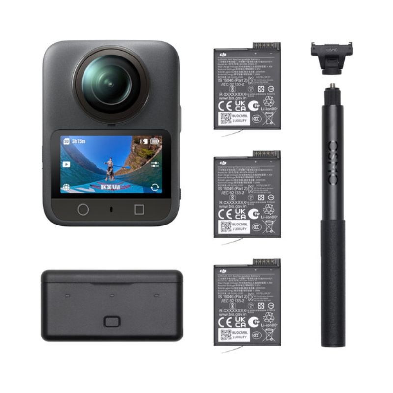 دوربین اکشن 360 پک ادونچر کمبو DJI Osmo 360 Action Camera Adventure Combo