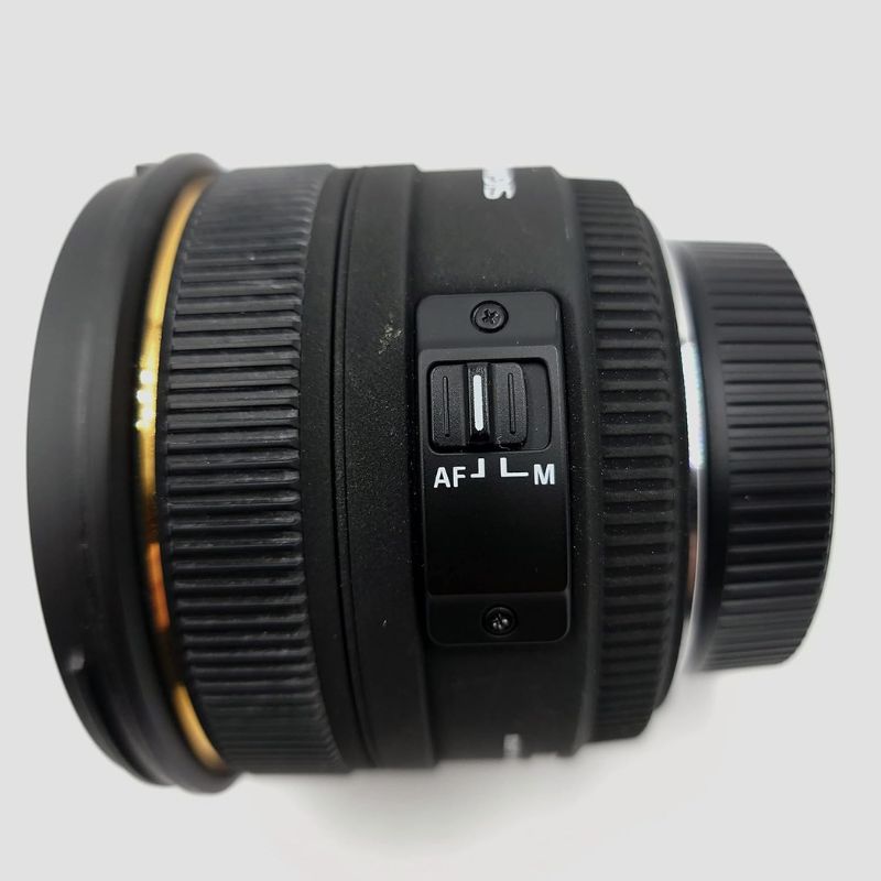 نمای افقی لنز سیگما Sigma 50mm f/1.4 EX DG HSM Lens for Nikon