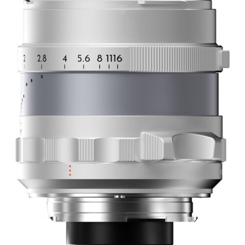 نمای جانبی لنز تیپوچ Thypoch Simera 28mm f/1.4 Type II Lens (Leica M, Silver)