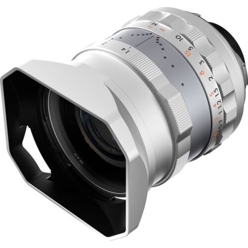 هود لنز تیپوچ Thypoch Simera 28mm f/1.4 Type II Lens (Leica M, Silver)