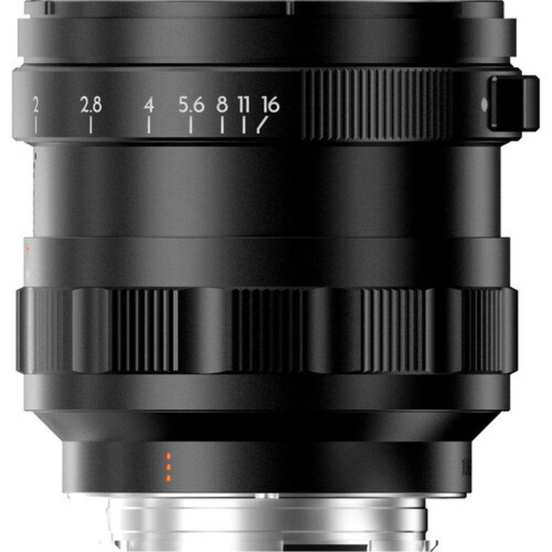 نمای جلو لنز تیپوچ Thypoch Simera 75mm f/1.4 ASPH Lens (Leica M, Black)
