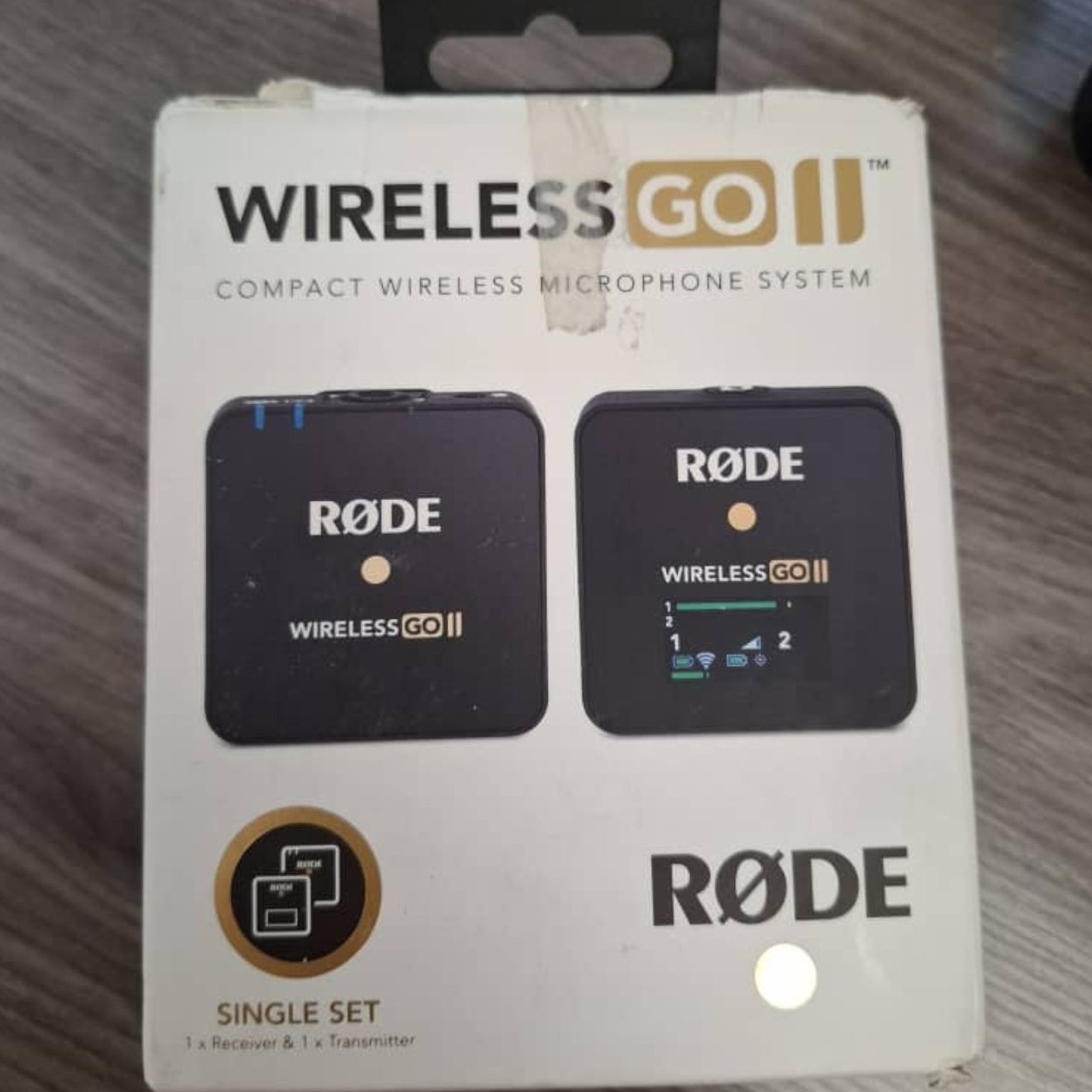 میکروفون بی سیم رُد (دست دوم) Rode Wireless GO II Single Compact Digital Wireless Microphone