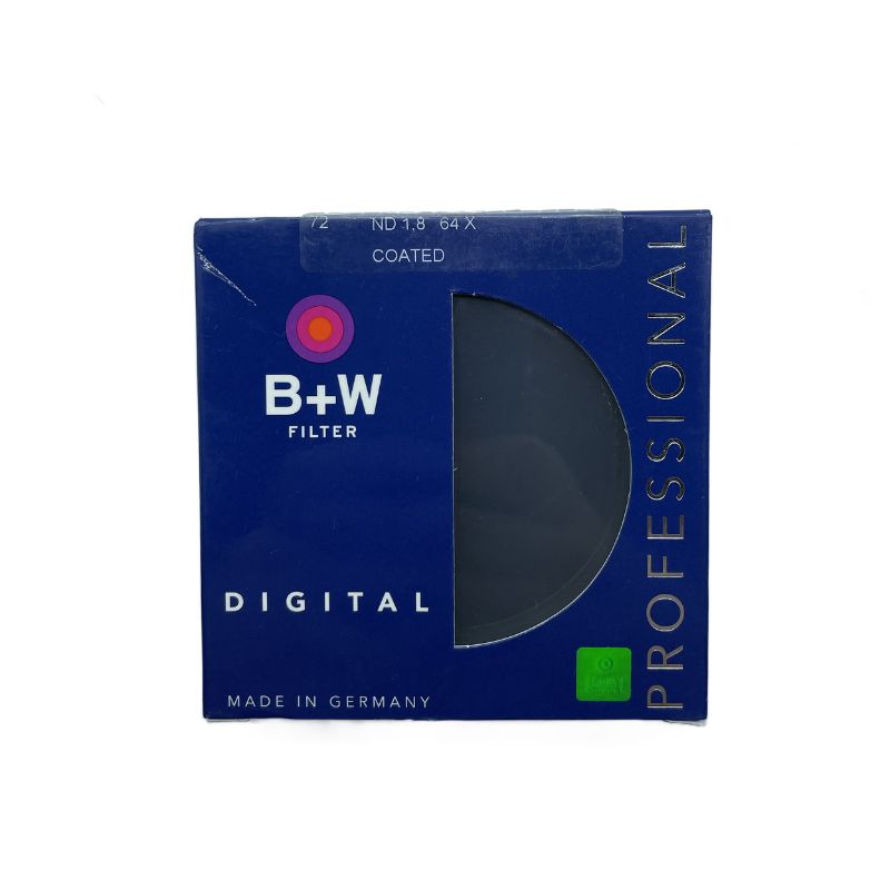 جعبه فیلتر لنز عکاسی بی پلاس دبلیو B+W ND64 MC 52mm filter lens