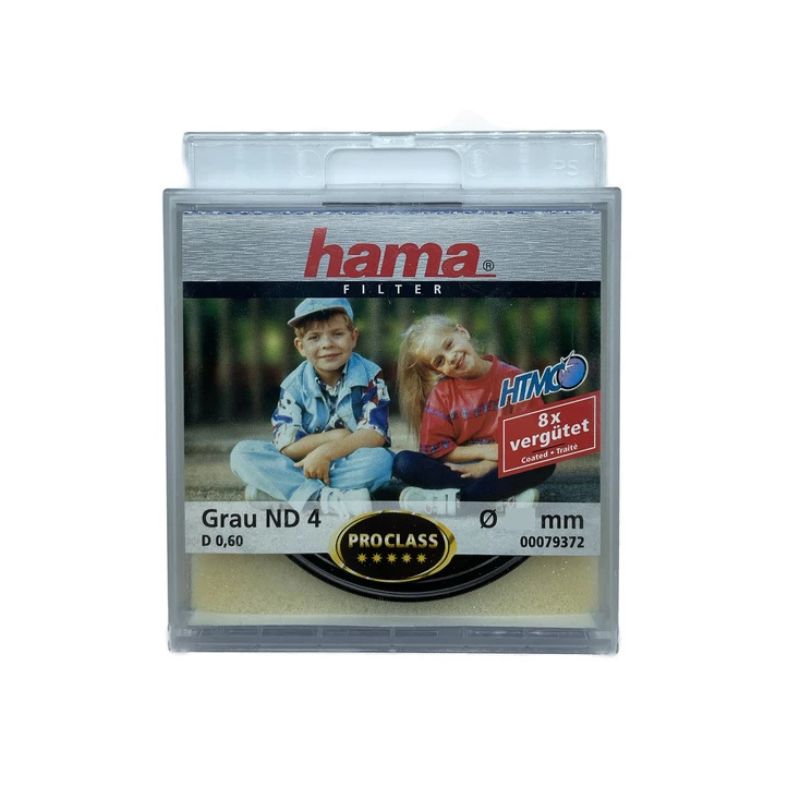 جعبه فیلتر لنز عکاسی هاما hama ND4 MC 72mm filter lens
