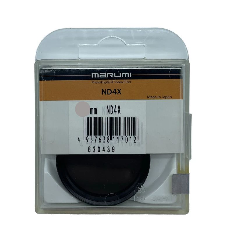 داخل جعبه فیلتر لنز عکاسی مارومی marumi ND4 43mm filter lens