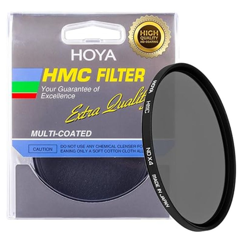 جعبه فیلتر لنز عکاسی هویا Hoya ND4 MC 62mm filter lens