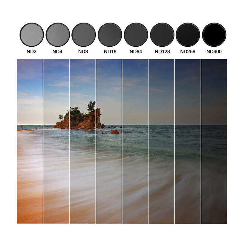 عکاسی با فیلتر لنز عکاسی بی پلاس دبلیو B+W ND2-400 55mm filter lens