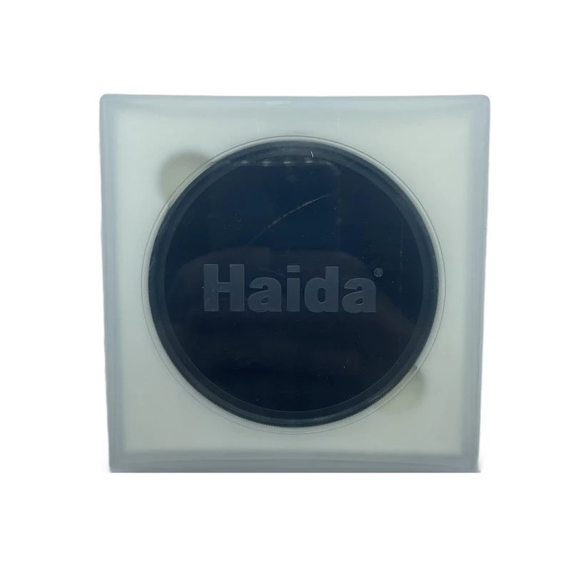 داخل جعبه فیلتر لنز عکاسی هایدا Haida ND1000 82mm filter lens