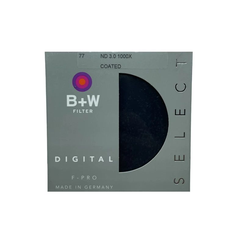 جعبه فیلتر لنز عکاسی بی پلاس دبلیو B+W ND1000 MC 77mm filter lens