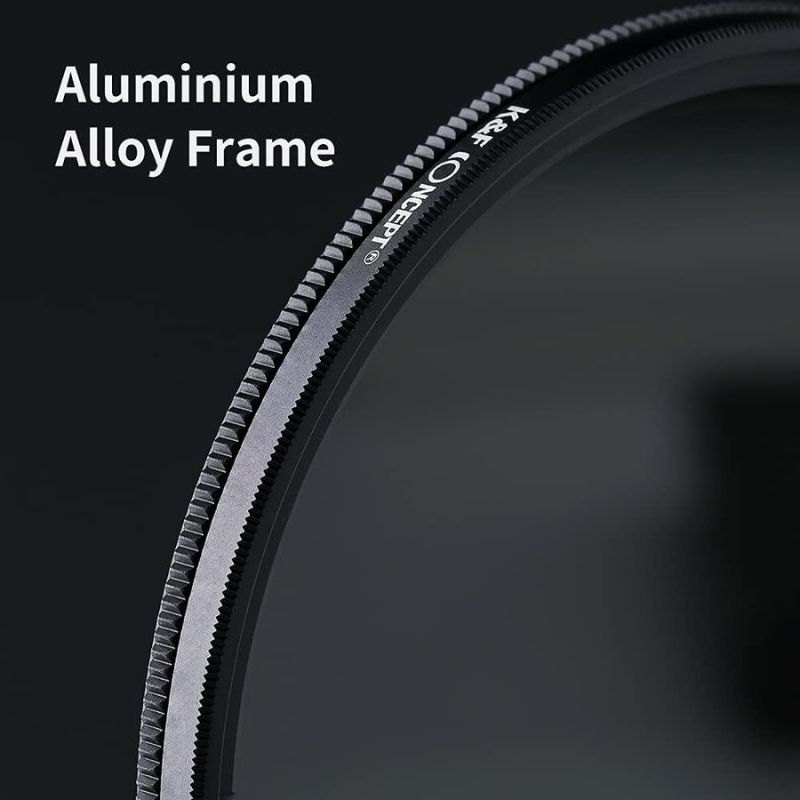 قاب فیلتر لنز عکاسی کی اند اف K&F ND2-400 SERIES B 82mm filter lens