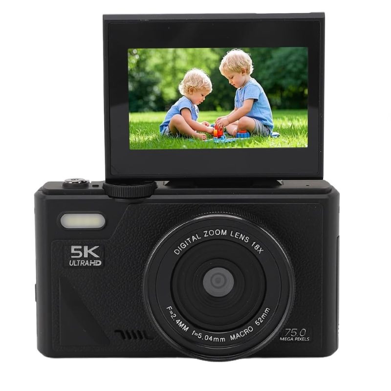 دوربین دیجیتال Licaevey 5K Digital Camera Black