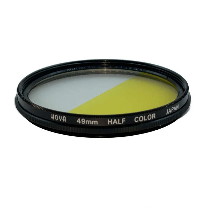 فیلتر لنز عکاسی هویا Hoya half color yellow 49mm filter