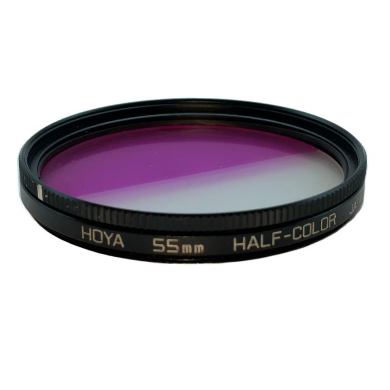 فیلتر لنز عکاسی هویا Hoya half color pink 55mm filter