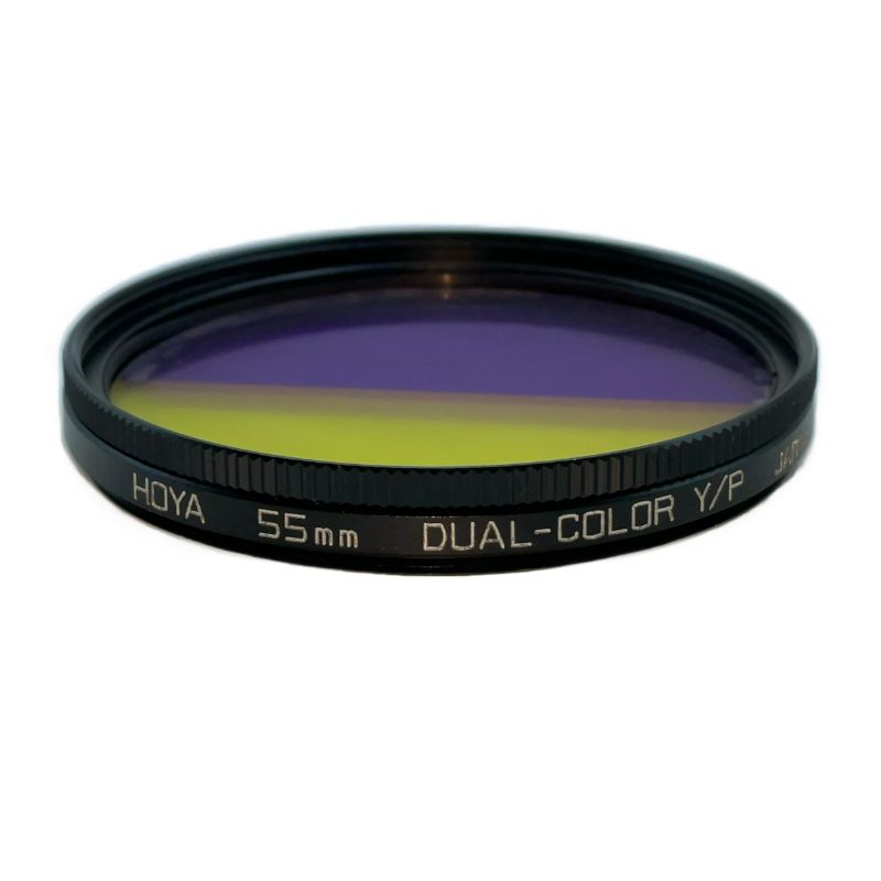 فیلتر لنز عکاسی هویا Hoya DUAL Color YELLOW-PURPLE 55MM Filter