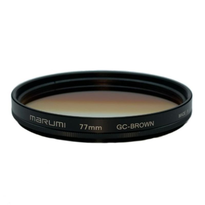 فیلتر لنز عکاسی مارومی Marumi GRADUAL BROWN 77mm filter lens