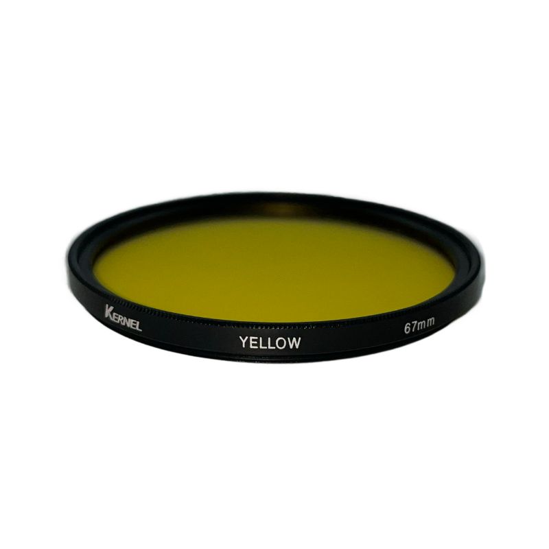 فیلتر لنز عکاسی کرنل kernel YELLOW 67MM Filter
