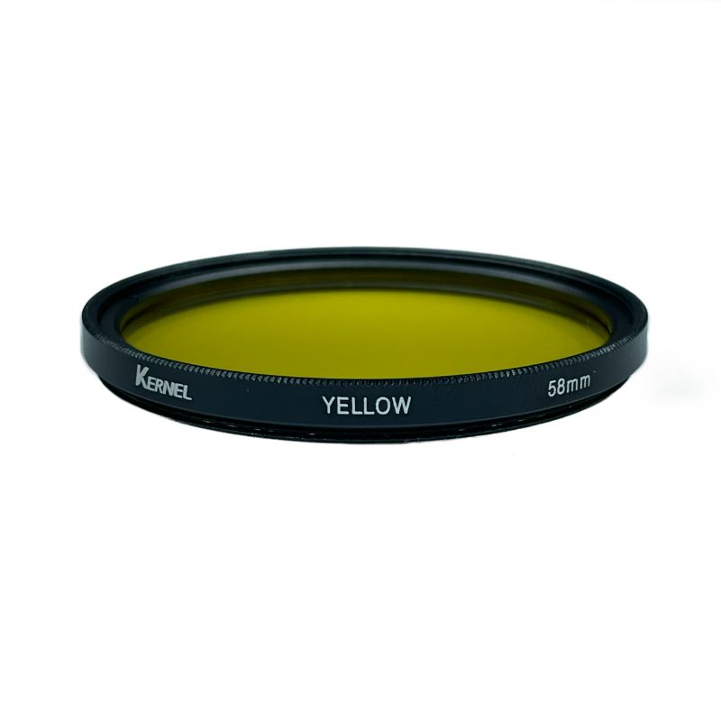 فیلتر لنز عکاسی کرنل kernel YELLOW 58MM Filter