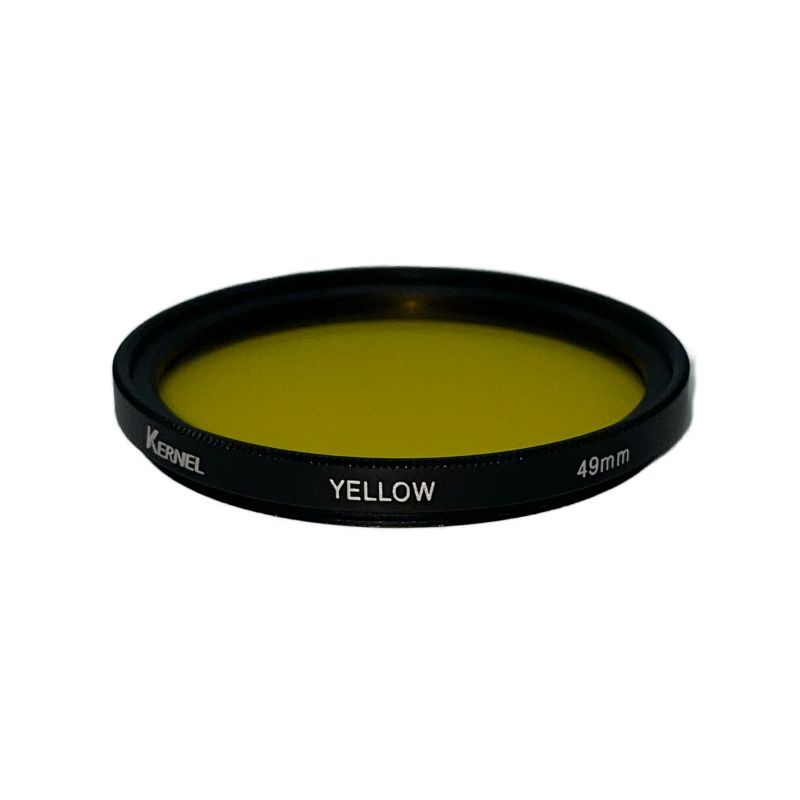 فیلتر لنز عکاسی کرنل kernel YELLOW 49MM Filter
