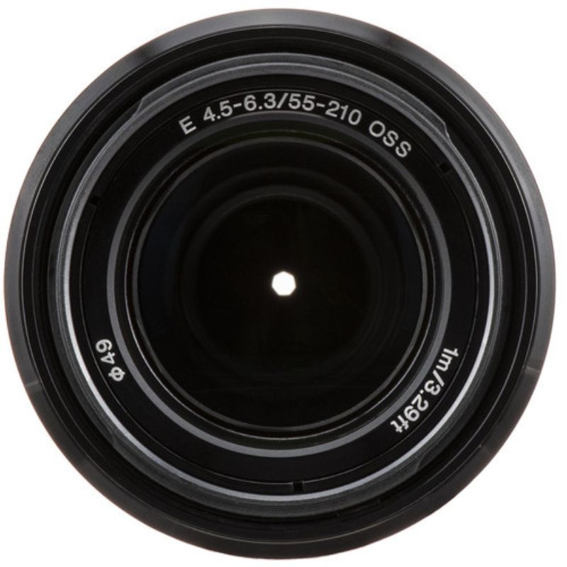 نمای بالا لنز دوربین سونی Sony ZV-E10 II Mirrorless Camera with 16-50 and 55-210mm Lenses Kit