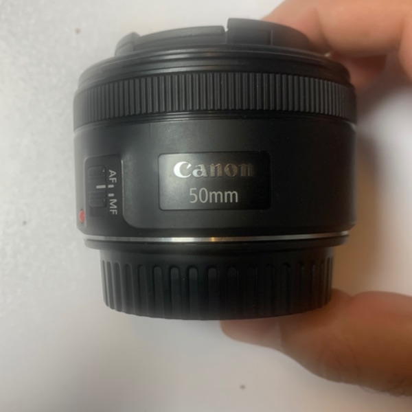 لنز کانن دست دوم  Canon EF 50mm f/1.8 STM  (جعبه دارد)