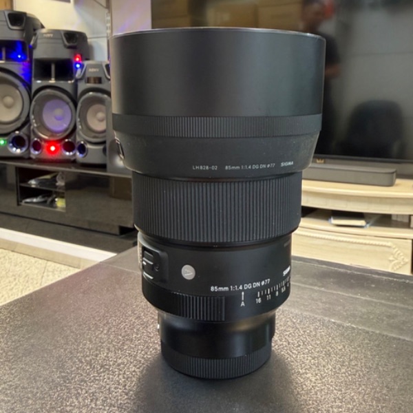 لنز سیگما دست دوم  Sigma 85mm f/1.4 DG DN Art for Sony  (جعبه ندارد)