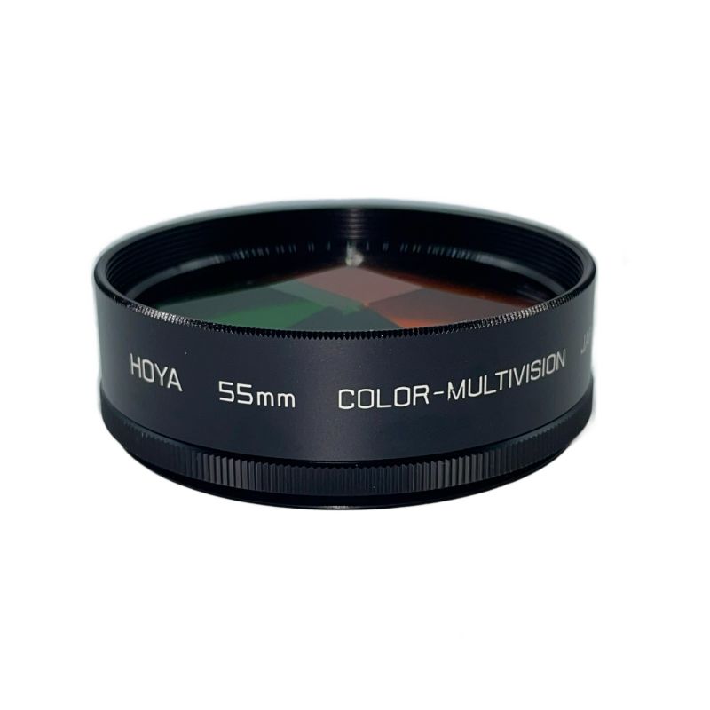 فیلتر لنز منشوری هویا 2رنگ سبز نارنجی Hoya 5F filter Green & Orange 55mm