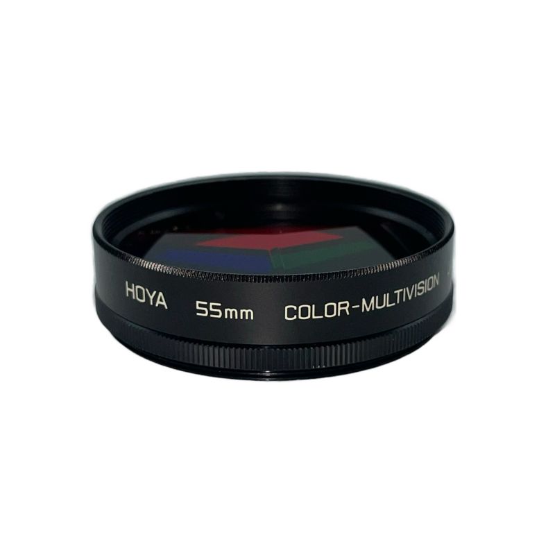 فیلتر لنز هویا 3رنگ منشوری سبز قرمز ابی  Hoya 3F filter  Green, Red, Blue 55mm