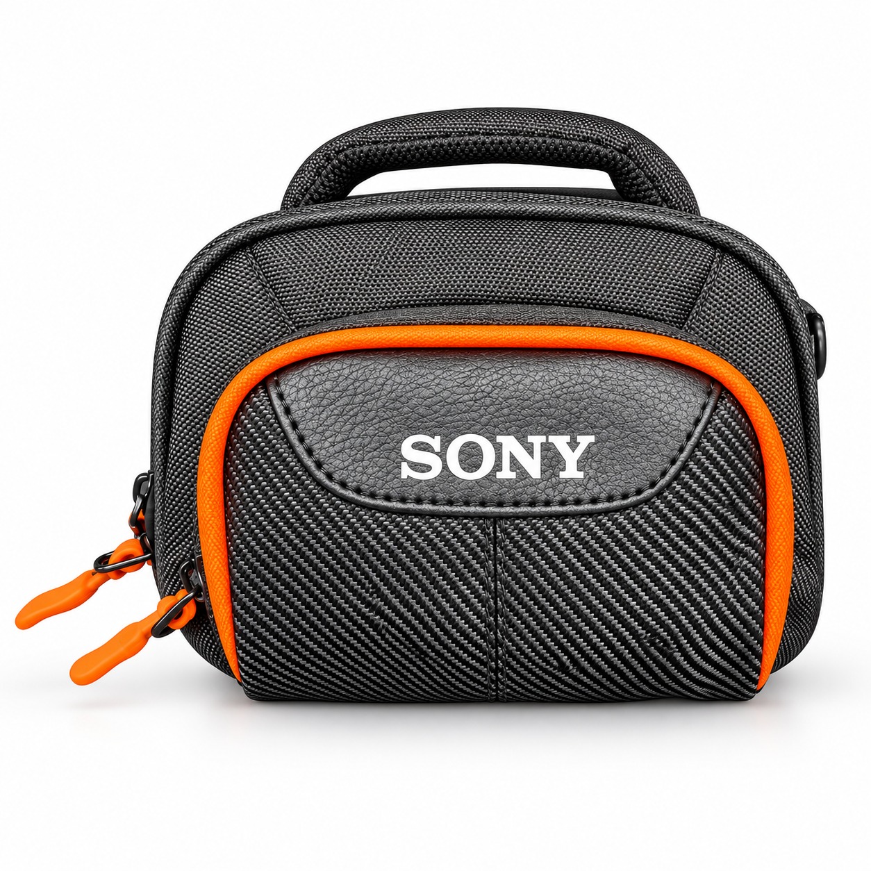 کیف دوربین سونی نارنجی  small bag sony camera hc
