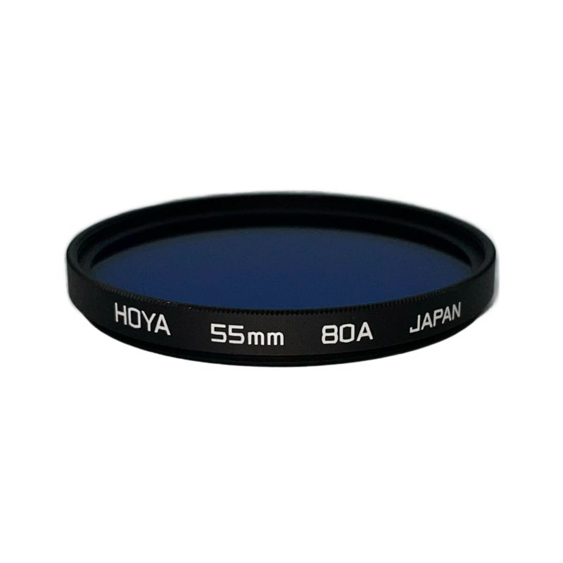 فیلتر لنز عکاسی هویا Hoya BLUE 80A 55MM Filter