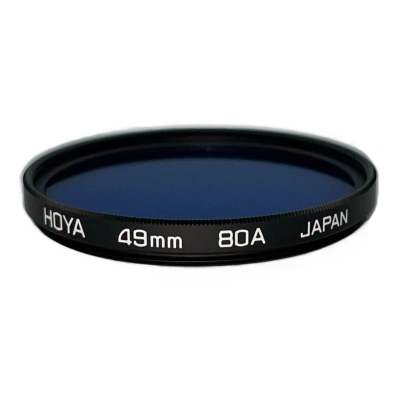 فیلتر لنز عکاسی هویا Hoya BLUE 80A 49MM Filter